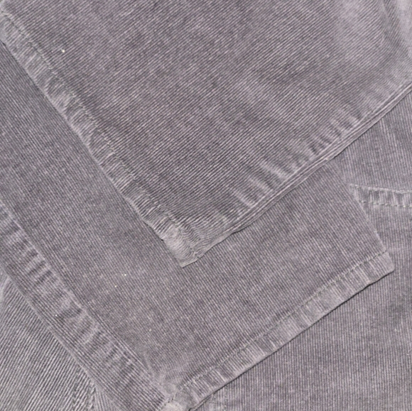 Pilcro and the Letterpress Serif Charcoal Gray Stretch Skinny Fit Cords Size 30 - Picture 9 of 14